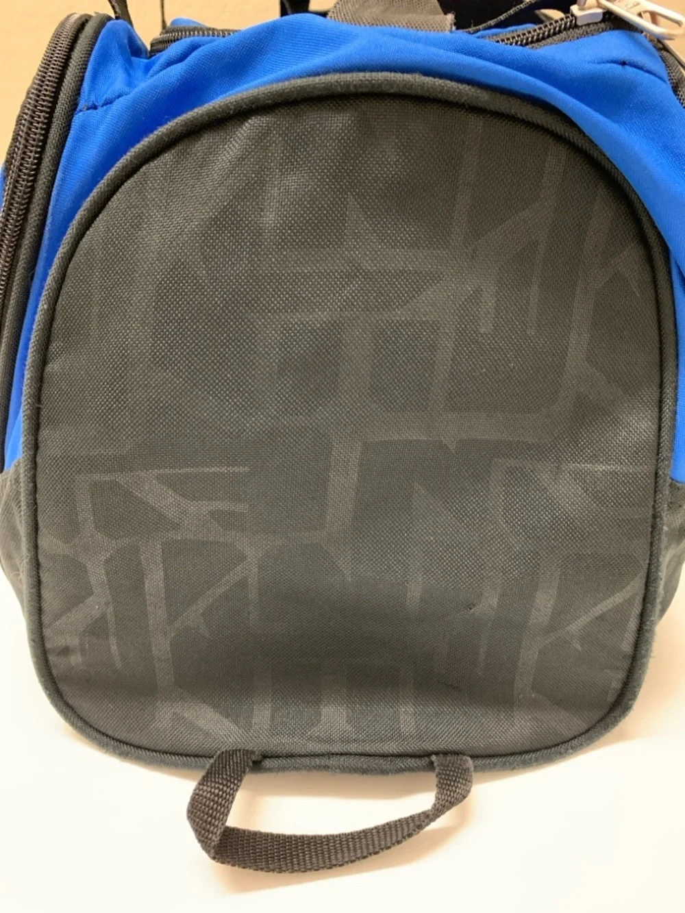 NIKE Brasilia 5 Small Duffle Bag Royal Blue with Black Accents